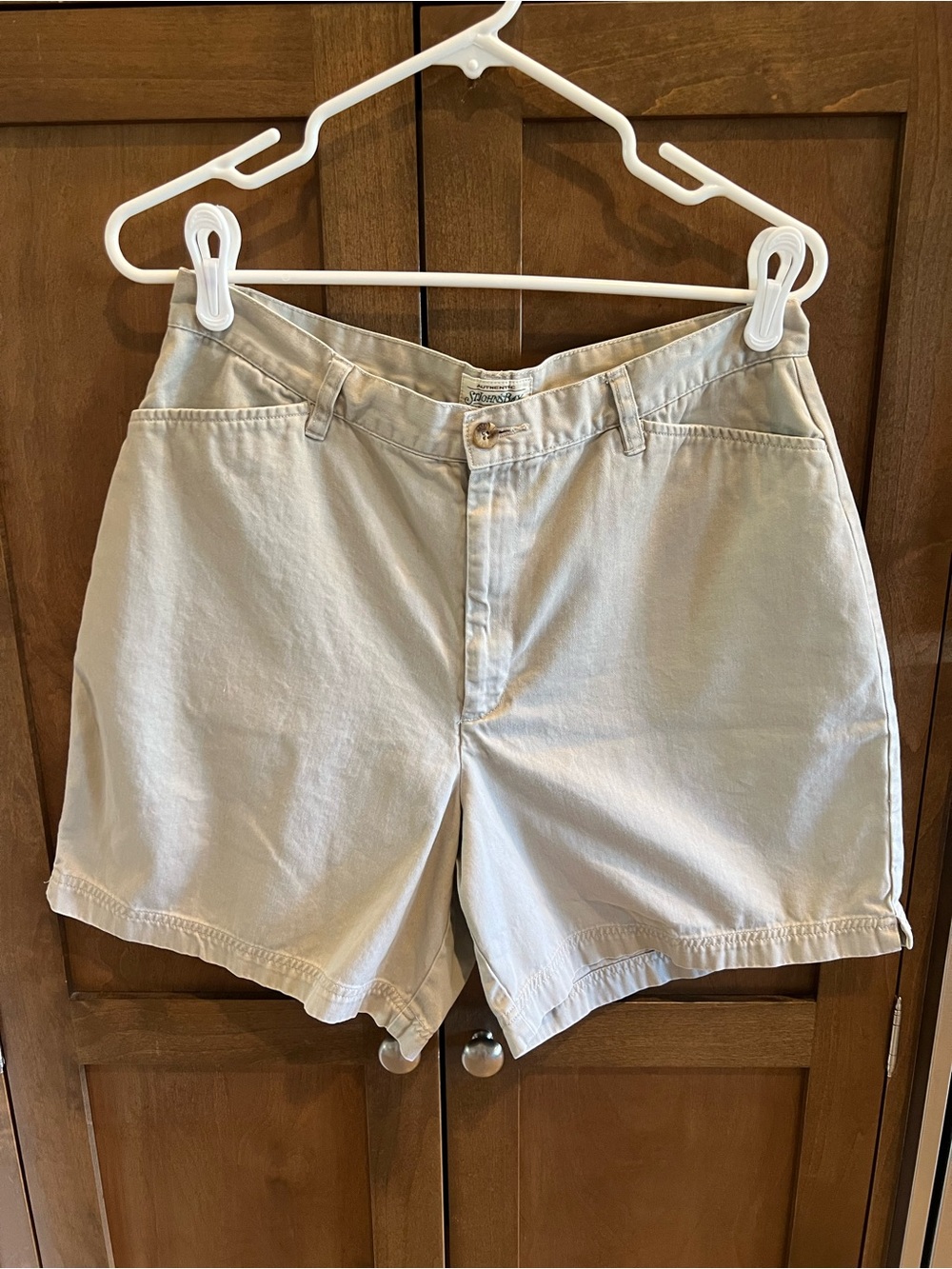 Vintage 90s/Y2K St. John's Bay 100% Cotton Khaki Utility Shorts